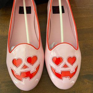 Strange Cvlt/Strange Cult Jack o' lantern Shoes in Red/Pink